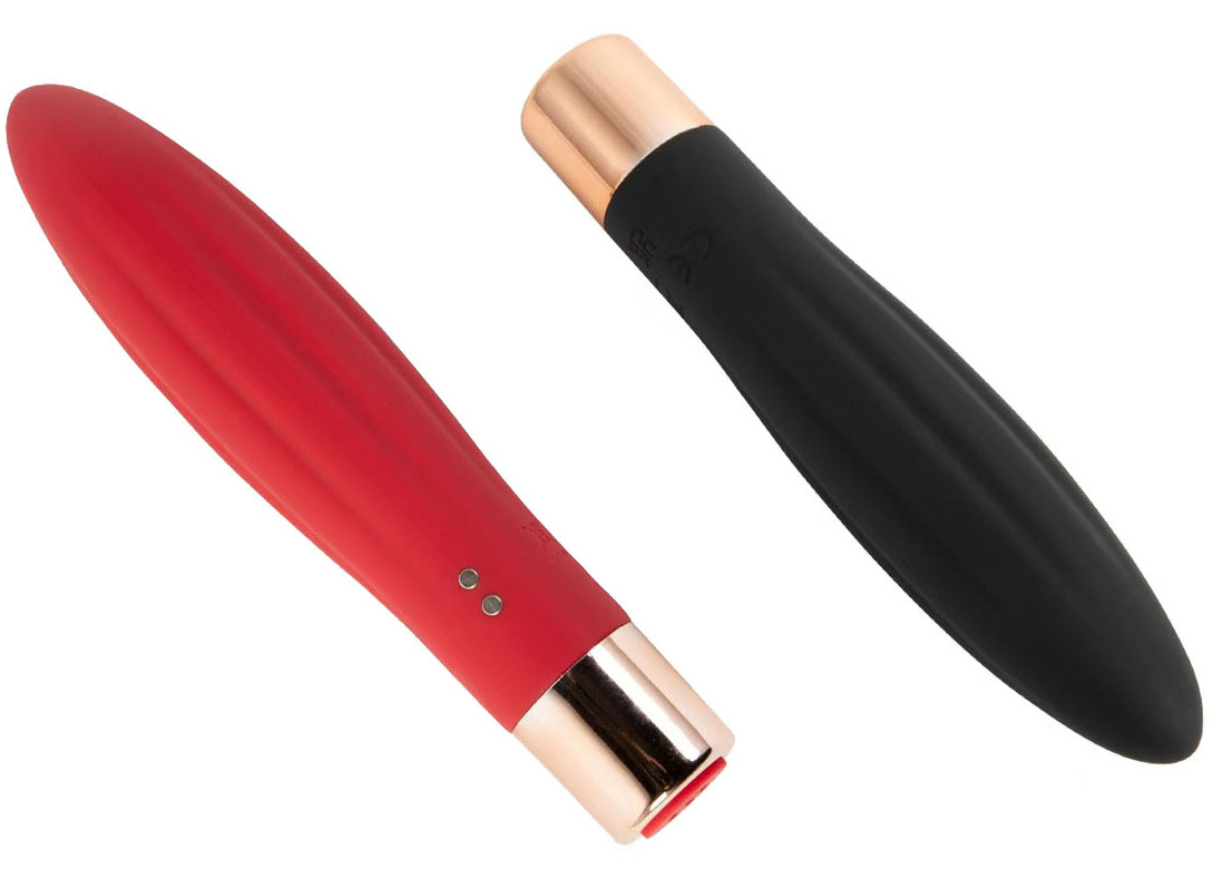 Crni vibro metak od ABS-a — 14,4 cm, prečnik 3 cm — YQW 2008